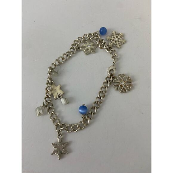 snowflake charm bracelet - Picture 4 of 4